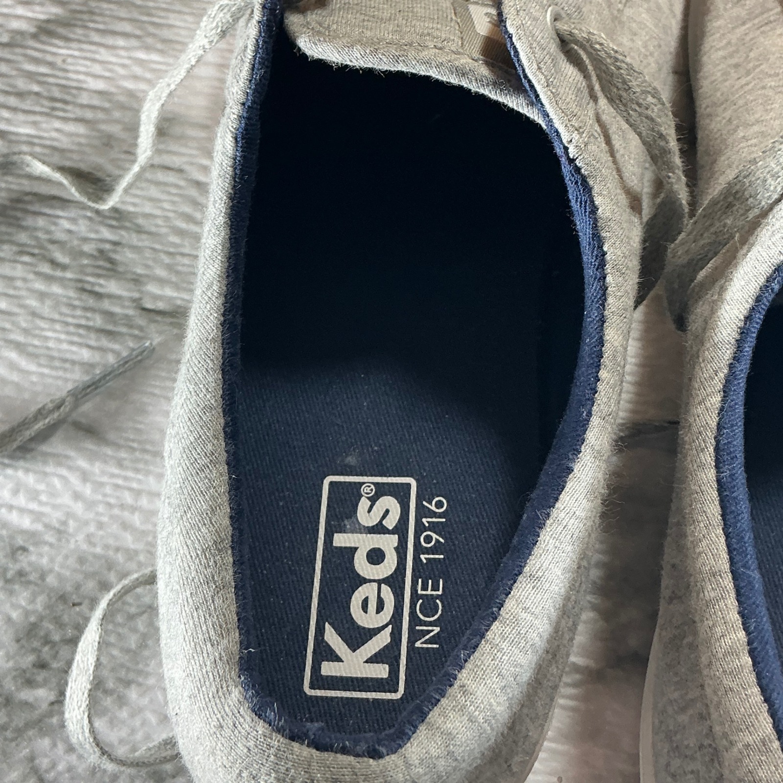 Keds Casual Sneakers Comfortable Everyday Shoes Gray Women's Size 10 — image 6 of 8